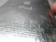 【■iPod classic A1059 20GB 音楽再生OK　送料185円】ジャンク扱いで★ _画像7