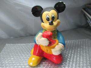 【■古いミッキーマウス　置物　陶器のような】★ USED くわしくありません 画像のお品です 