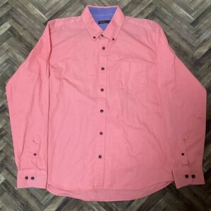 MG626 4 サーモンピンク BDシャツ 長袖の画像1