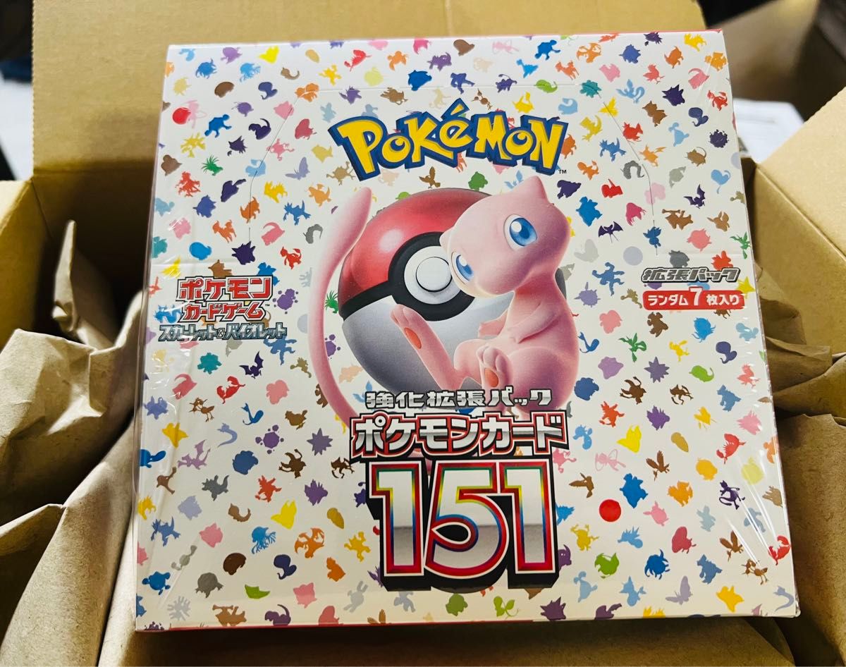 ポケモンカード 151 シュリンク付き 未開封 BOX 2個 ポケセン産｜Yahoo 