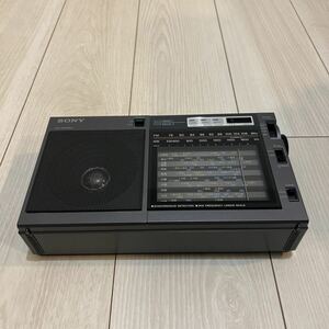 【未使用保管品】SONY FM/AM/ラジオNIKKEIポータブルラジオ ICF-EX5MK2 ソニー 昭和レトロ 