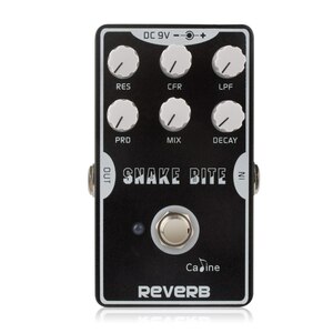  high quality Reverb guitar pedal tu Roo bypass effector accessory parts sound effect .. remainder . electro effect DJ1423