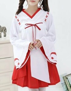 . woman lovely s Plecostomus mini height Japanese clothes . white costume ko.-nschu-m Halo uHD060