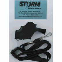 LDL432# ストーム セーフティー ホイッスル Storm Safety Whistle (ブラック)_画像3