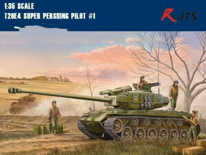 ホビーボス 1/35 WWII T26E4 スーパーパーシング 試作1号車 未組立 Super Pershing Pilot #1 エッチング 連結履帯 ZCL561