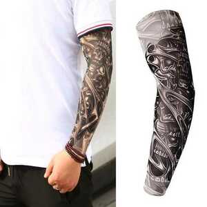 ta toe tattoo arm sleeve 1 sheets long irezmi tattoo yan key gang interesting do drill ZCL408