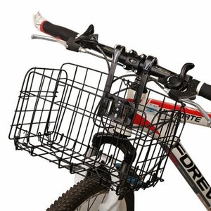  basket bicycle Victor The - shopping carrier mauteno-ru black HE620