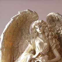 平和の天使 天使 ン 玄関 部屋メイド 手作りエ彫刻 彫像 事務所 樹脂 ハンジェル 妖精 ンド西洋 雑貨 オブジェ 置物 HD264_画像3