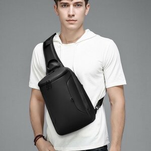  light weight sport bag water-repellent nylon bag shoulder bag diagonal ..iPad Air body bag men's super water-repellent one shoulder HE333