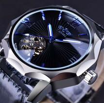 LDL910# 腕時計 メンズ WINNER 高級海外ブランド ルミナス 機械式 ステンレス ビジネス_画像1