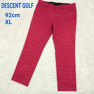 DESCENT GOLF デザント ゴルフ 春夏 ゴルフパンツ スラックス 高ストレッチ メンズ 92cm XL