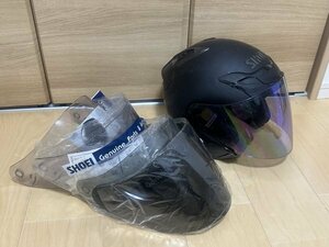 SHOEI J-FORCE III マットブラック ヘルメット ジェイ-フォーススリー ショーエイ ショウエイ サイズ【XXL 63cm未満】シールド多数セット★