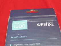 フィッシュアイ WEEFINE WFリングライト 1000 Fisheye ダイビング ライト 管理6R0229N-D2_画像7