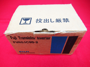 未使用品 FUJI 富士電機 インバータ FVR-C9S 200-230V 管理6E0301E-C08