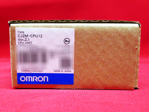 未開封品 OMRON オムロン CJ2M-CPU12 Ver.2.1 PLC CPU ユニット 管理6B0301U-A2