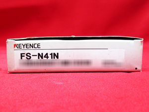 未使用品 KEYENCE キーエンス FS-N41N デジタルファイバセンサ ファイバアンプ ケーブルタイプ 親機 管理6B0302J-YP