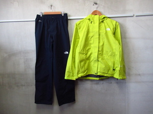 THE NORTH FACE ノースフェイス レインテックス クラウド 上下セット Mサイズ レインウェア 管理6J0307D-A7