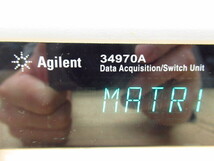 Agilent アジレント 34970A 34904A hp Keysight キーサイト DATA ACQUISITION スイッチユニット 現状品 管理6NT0314A-B02_画像3