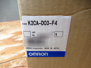 OMRON オムロン 高圧受電用過電流継電器 K2CA-DO 3-F4 動作未確認 管理6E0316J-C01