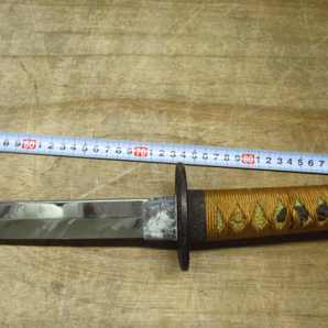 模造刀 日本刀 居合刀 小道具 演劇 龍装飾 全長99.5cm 刃渡り73.5cm 重量492g 管理6k0320B-D02長物の画像8