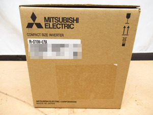 未使用品 MITSUBISHI 三菱電機 インバータ FR-D710W-0.75K 2022年製 管理6NT0327A-C06