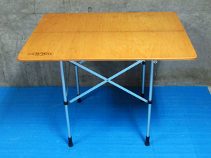 SNOW PEAK Snow Peak LV-21 adjustable folding table old Logo camp outdoor control 6B0329B-C4