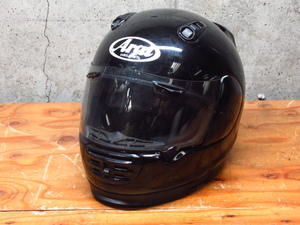 ARAI アライ ヘルメット SNELL Rapide-IR フルフェイス M2015 61-62cm ブラック 黒 PSCマーク有 オートバイ バイク 管理6SS0329D-H05