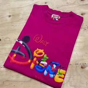 VINTAGE DISNEY WOLD CHARACTER LOGO TEE ヴィンテージ　ディズニー