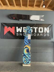 23-24 Weston snowboard splitboard ウエストン　スノーボード　スプリットボード　Backwoods Haa 157cm