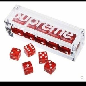 Supreme dice ダイス サイコロ red