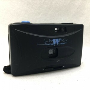 PANORAMA W STANDARD 単焦点トイカメラ 35mmフィルム コンパクトカメラ パノラマ ヴィンテージ ストラップ付 ジャンク品 ／ 04-00812