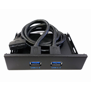 [A0027]USB 3.0 × 2 port front surface installing USB 3.0 front panel 3.5 -inch front Bay built-in 