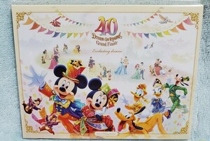 【新品・複数可】ディズニーリゾートライン　フリーきっぷ　40周年　グランドフィナーレ　台紙付き　ディズニーランド40周年