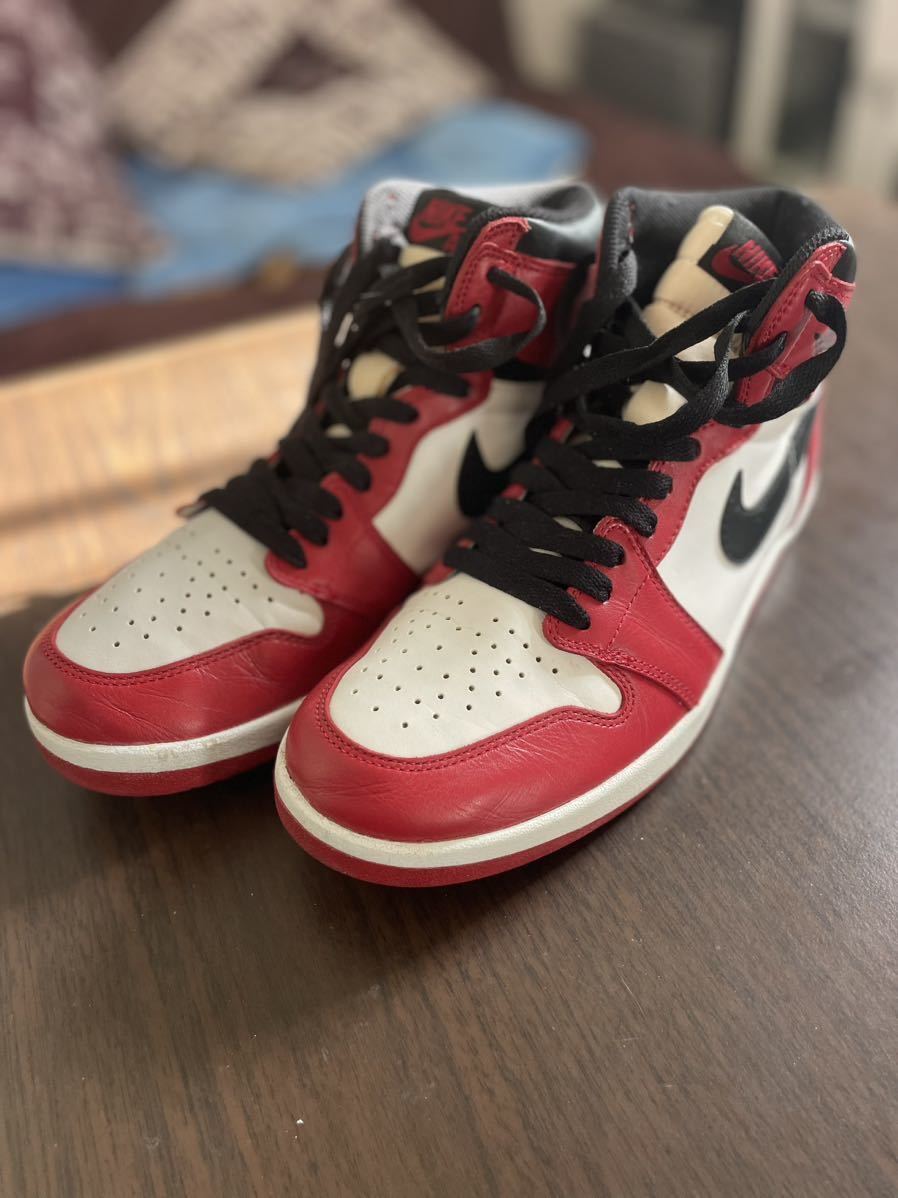 Yahoo!オークション -「air jordan 1 chicago」(26.0cm) (ナイキ)の 