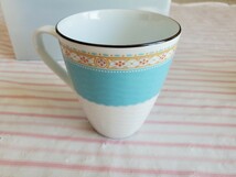 ★未使用品★ Noritake/ノリタケ★ハミングブルー★ マグカップ ペアセット _画像8