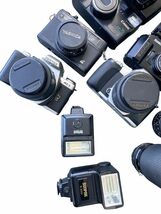 【ジャンク】ミノルタ キャノン ペンタックス YASHICA フィルムカメラ 一眼レフ コンパクトカメラ ビデオカメラ レンズ 等 まとめ売り_画像2