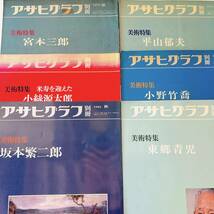 1円スタート アサヒグラフ 13冊セット 美術特集 野球 巨人軍 モントリオールオリンピック 絵巻 宮本三郎 平山郁夫 東郷青児 王 長嶋 など_画像3