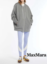 春夏新作30%OFF　マックスマーラ　Max Mara　ジャージー素材 オーバーサイズパーカー　グレー　Mサイズ　【送料無料】_画像1