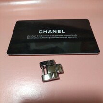 CHANEL J12 ブレスレット 調整 延長 クロマティック ベルト 1.5 コマ クローム色 シャネル 純正品 幅 17mm 正規品 未使用 メンズ 付属品 01_画像1