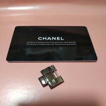 CHANEL J12 ブレスレット 調整 延長 クロマティック ベルト 1.5 コマ クローム色 シャネル 純正品 幅 17mm 正規品 未使用 メンズ 付属品 01_画像2