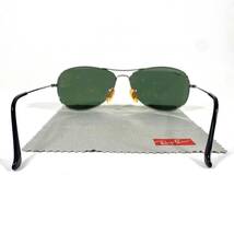 2000円〜 Ray-Ban RB3362 cockpit 004 59□14 3N ケース&メガネクリーナー付き レイバン サングラス ビンテージ Vintage 送料無料 A2_画像4