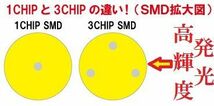 定形外 スズキ ワゴンR / ワゴンRスティングレー MH34S MH44S ルームランプ 専用設計 SMD36発 5050chip 白 ホワイト 送料無料_画像3