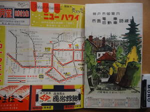 .26 Kobe city traffic department [ city . train, bus route map ] guide * advertisement many *