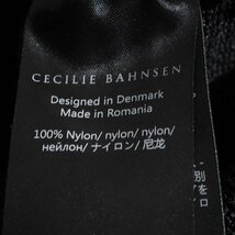 C2073z7　▼CECILIE BAHNSEN セシリーバンセン▼　21SS FANE TOP ボリュームスリーブ ニット ブラック S/XS 黒 ナイロンニット 春～秋_画像4