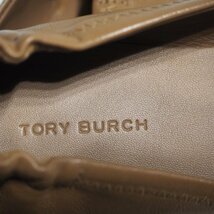 M6717R1　▼TORY BURCH トリーバーチ▼　レザー バレエシューズ ブラウン ゴールド 7M/23.5cm 茶 金 フラットシューズ パンプス_画像7