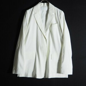 M6577f22 VCol Pierrotkorupiero× Est ne-shonVlinen tailored jacket белый 36 / белый стрейч весна лето 