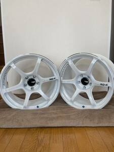 ADVAN RACING アドバン レーシング RG-4 114.5 5穴 9.5j インセット +12 18インチ 【新古品】 シルビア s13 s14 s15 jzx100 jzx90 z33 z34