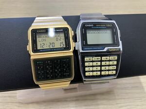 カシオ データバンク クォーツ 腕時計 CASIO DATA BANK 2点セット