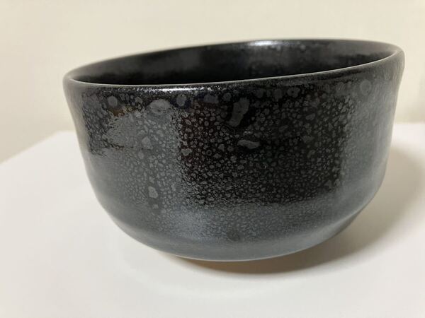 光作 油滴天目茶碗 抹茶碗茶道具 抹茶碗 在銘 茶器 陶器