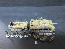 1/144完成品　3号突撃砲G型(10.5cm砲)w/Zimmerit & Sd.kfz250/10(NEU) & 装甲擲弾兵 1944年アルンヘム_画像6